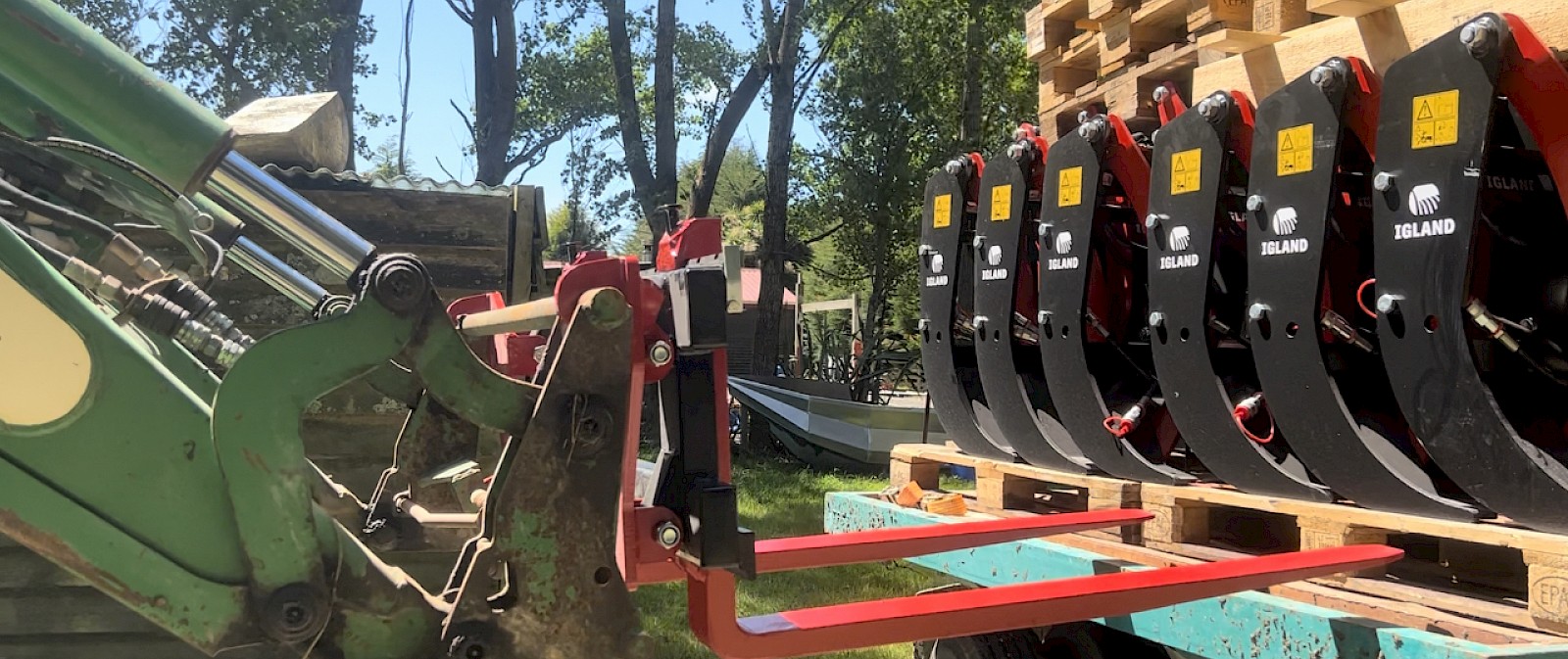Igland FL 115 Double Pallet Fork